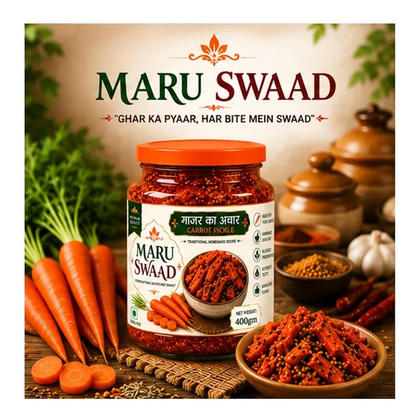 Maru_Swaad_Carrot_Pickle_400_Grams