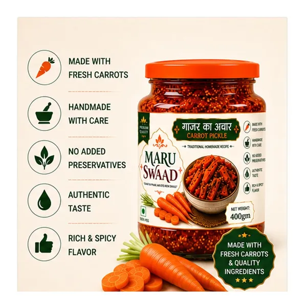 Maru_Swaad_Carrot_Pickle_400_Grams