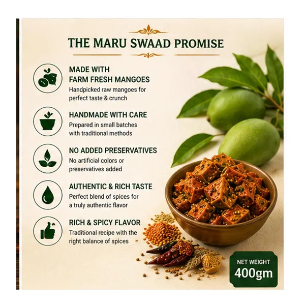 Maru_Swaad_Mango_Pickle_400_Grams