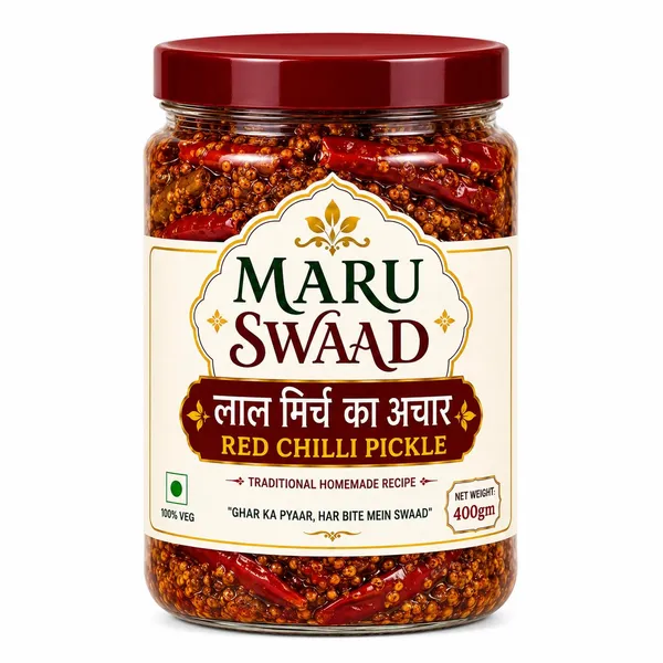 Maru_Swaad_Red_Chillies_Pickles_400_Grams