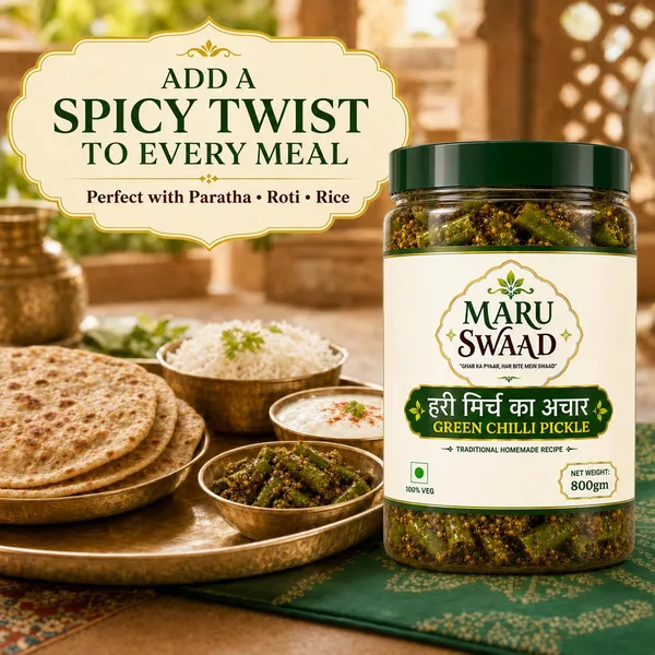 Maru_Swaad_Green_Chillies_Pickles_800_Grams