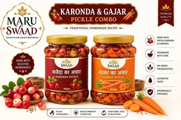 Maru_Swaad_Carrot_Karonda_Pickle_Combo_Pack_Of_2_400_Grams_Each