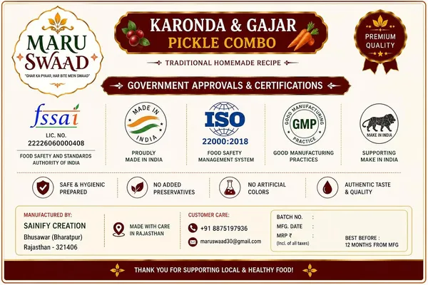 Maru_Swaad_Carrot_Karonda_Pickle_Combo_Pack_Of_2_400_Grams_Each