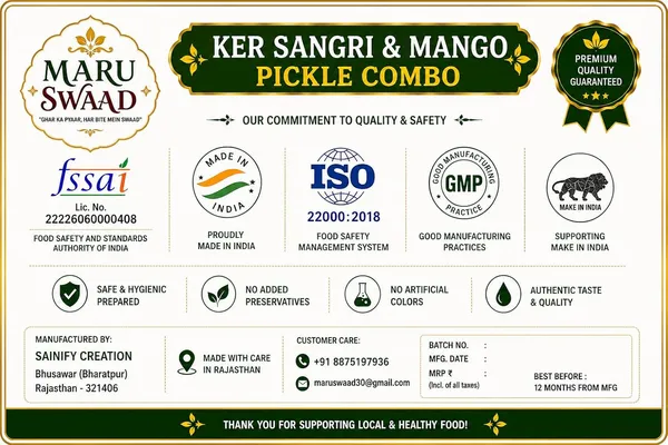 Maru_Swaad_Mango_Kair_Sangri_Pickle_Combo_Pack_Of_2_400_Grams_Each