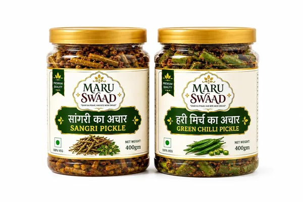Maru_Swaad_Sangri_Green_Chillies_Pickle_Combo_Pack_Of_2_400_Grams_Each