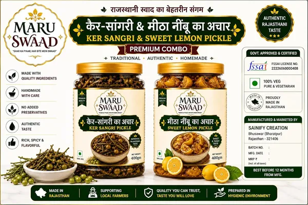 Maru_Swaad_Sweet_Lemon_Kair_Sangri_Pickle_Combo_Pack_Of_2_400_Grams_Each