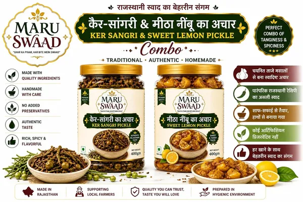 Maru_Swaad_Sweet_Lemon_Kair_Sangri_Pickle_Combo_Pack_Of_2_400_Grams_Each