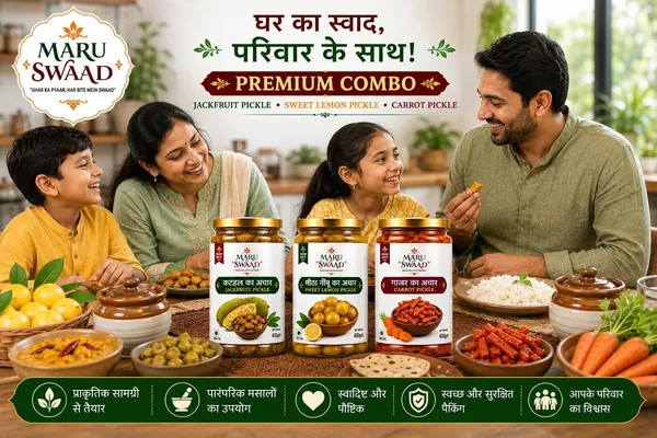 Maru_Swaad_Kathal_Sweet_Lemon_Carrot_Pickle_Combo_Pack_Of_3_400_Grams_Each