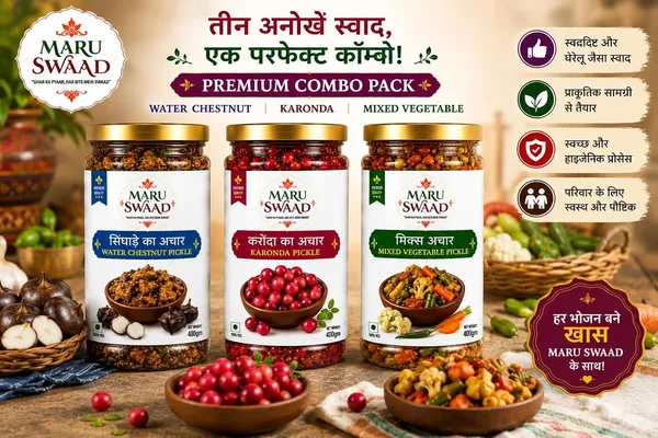 Maru_Swaad_Singade_Karonda_Mix_Pickle_Combo_Pack_Of_3_400_Grams_Each
