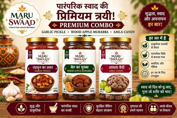 Maru_Swaad_Bail_Ka_Murabba_Garlic_Aamla_Candy_Pickle_Combo_Pack_Of_3_800_Grams_Each