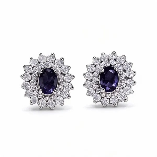 Purple_Stainless_Steel_Crystal_Cluster_Floral_Stud_Earrings_For_Women