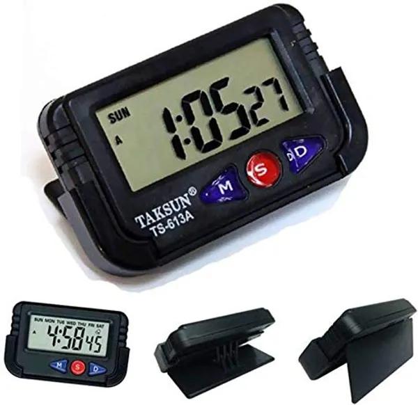 ZYVRA_Black_Faux_Leather_Digital_Watch_For_Unisex
