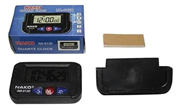 ZYVRA_Black_Faux_Leather_Digital_Watch_For_Unisex