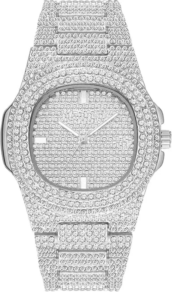 ZYVRA_Silver_Faux_Leather_Analog_Watch_For_Unisex