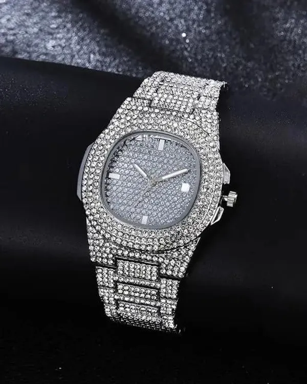 ZYVRA_Silver_Faux_Leather_Analog_Watch_For_Unisex