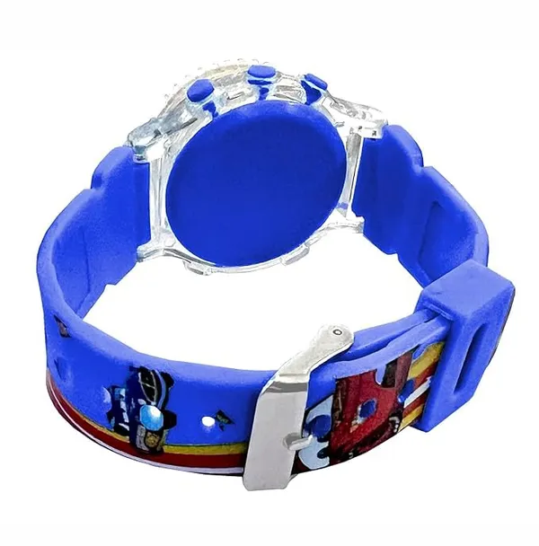 ZYVRA_Navy_Faux_Leather_Digital_Watch_For_Unisex