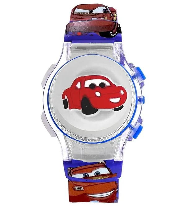 ZYVRA_Navy_Faux_Leather_Digital_Watch_For_Unisex