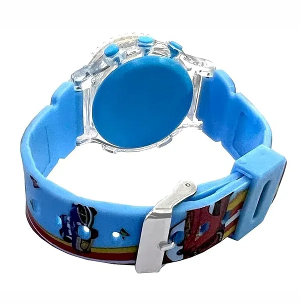 ZYVRA_Skyblue_Faux_Leather_Digital_Watch_For_Unisex
