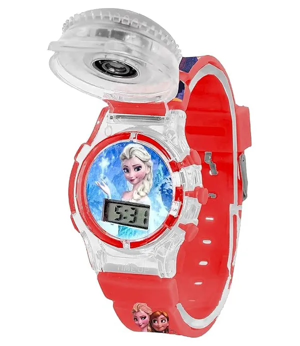 ZYVRA_Red_Faux_Leather_Analog_Watch_For_Unisex