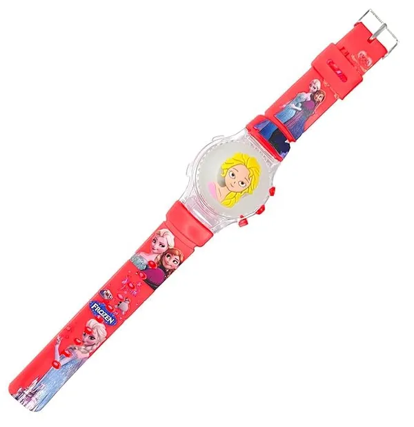 ZYVRA_Red_Faux_Leather_Analog_Watch_For_Unisex