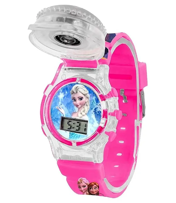 ZYVRA_Red-Pink_Faux_Leather_Analog_Watch_For_Unisex