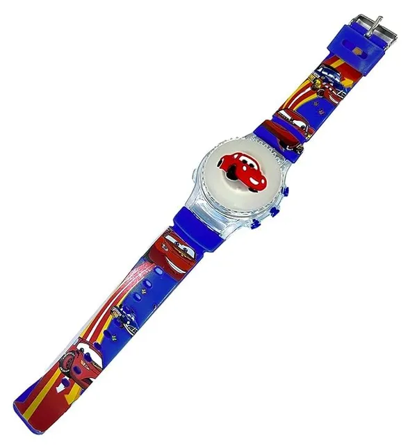 ZYVRA_Navyblue-Pink_Faux_Leather_Digital_Watch_For_Unisex