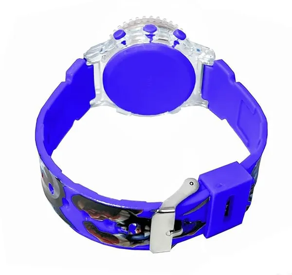 ZYVRA_Navy_Faux_Leather_Digital_Watch_For_Unisex