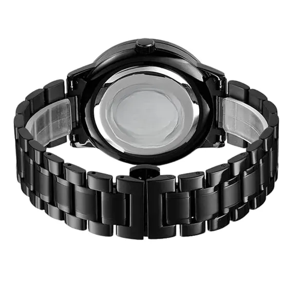 ZYVRA_Black_Stainless_Steel_Analog_Watch_For_Unisex
