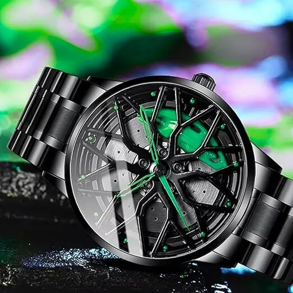 ZYVRA_Black_Stainless_Steel_Analog_Watch_For_Unisex