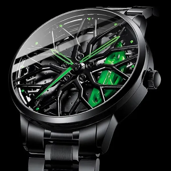 ZYVRA_Black_Stainless_Steel_Analog_Watch_For_Unisex