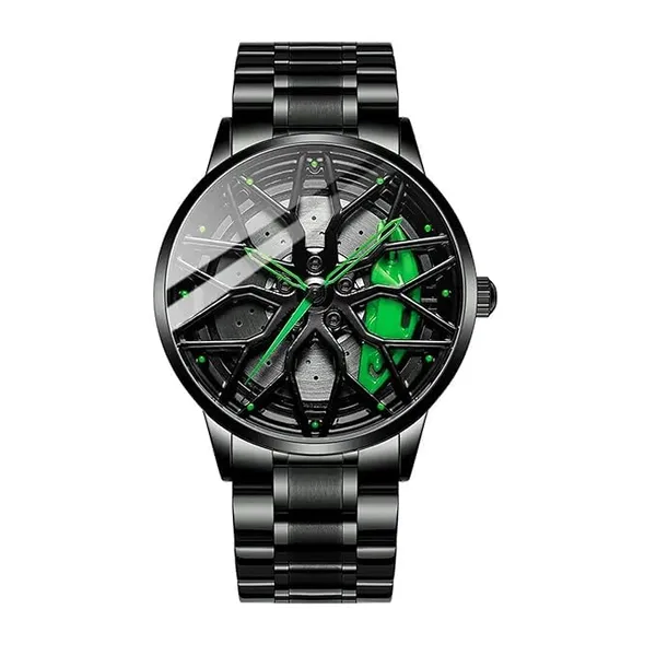 ZYVRA_Black_Stainless_Steel_Analog_Watch_For_Unisex