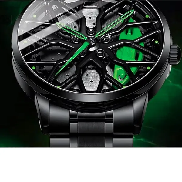 ZYVRA_Black_Stainless_Steel_Analog_Watch_For_Unisex