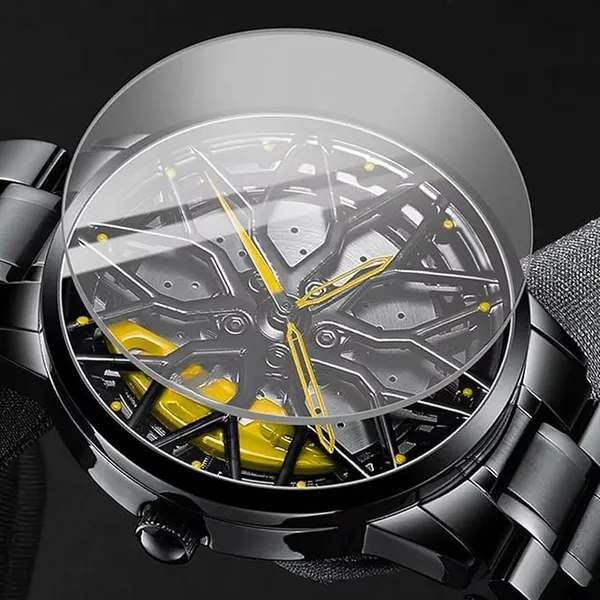 ZYVRA_Black_Stainless_Steel_Analog_Watch_For_Unisex