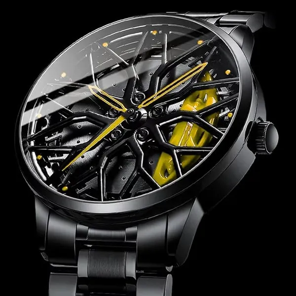 ZYVRA_Black_Stainless_Steel_Analog_Watch_For_Unisex