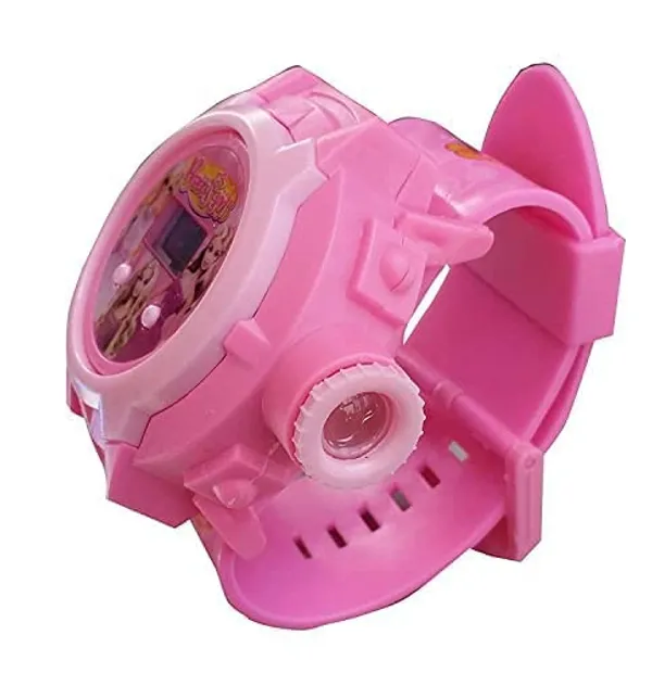 ZYVRA_Pink_Faux_Leather_Digital_Watch_For_Unisex