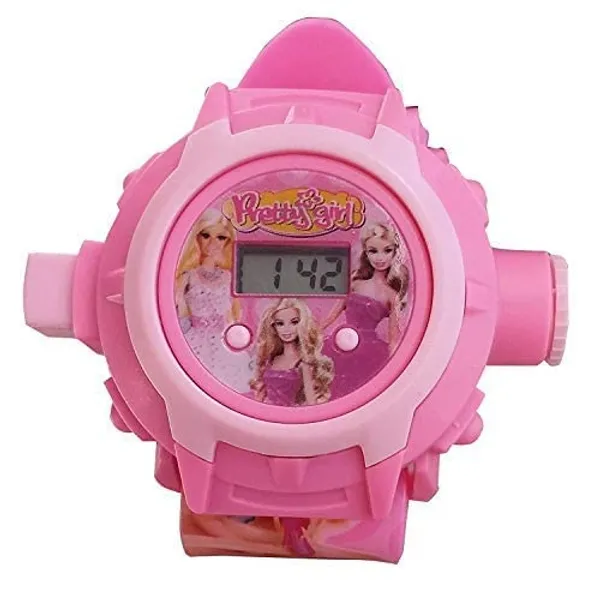 ZYVRA_Pink_Faux_Leather_Digital_Watch_For_Unisex