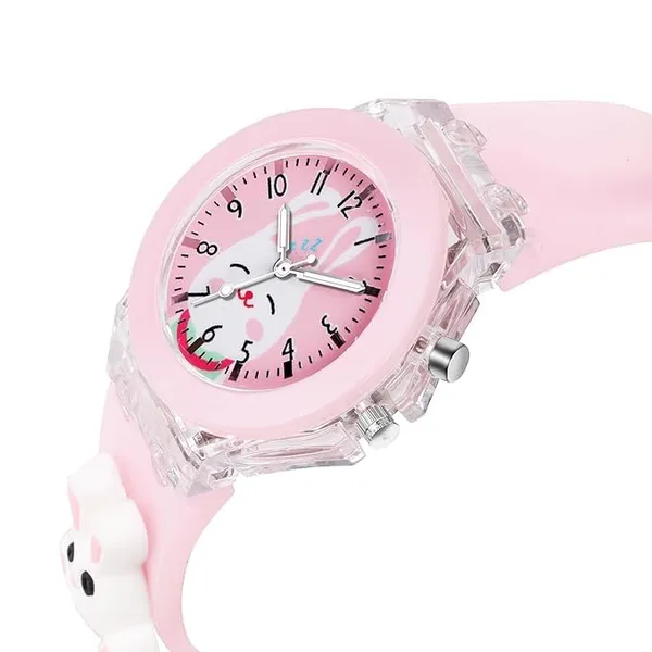ZYVRA_Pink_Faux_Leather_Analog_Watch_For_Unisex