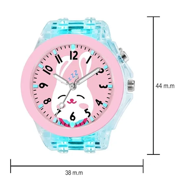 ZYVRA_Pink_Faux_Leather_Analog_Watch_For_Unisex