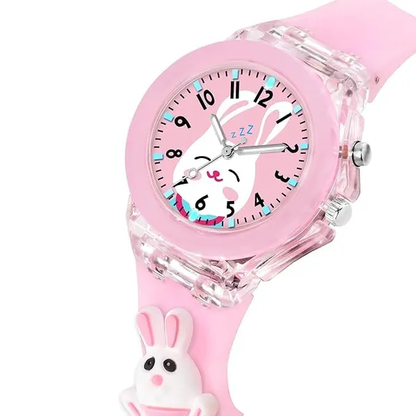 ZYVRA_Pink_Faux_Leather_Analog_Watch_For_Unisex