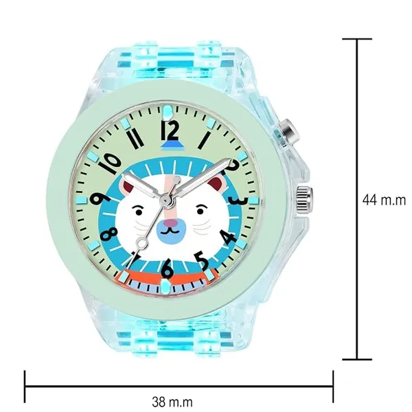 ZYVRA_Green_Faux_Leather_Analog_Watch_For_Unisex