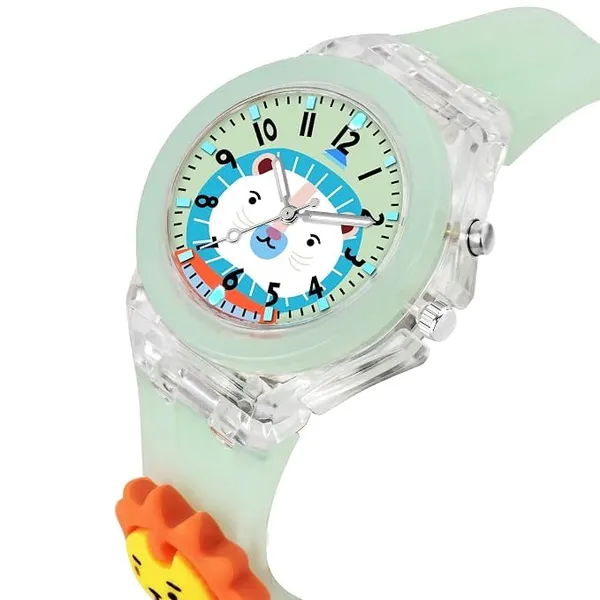 ZYVRA_Green_Faux_Leather_Analog_Watch_For_Unisex