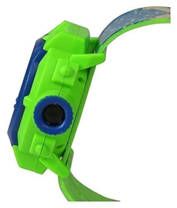 ZYVRA_Green_Faux_Leather_Digital_Watch_For_Unisex