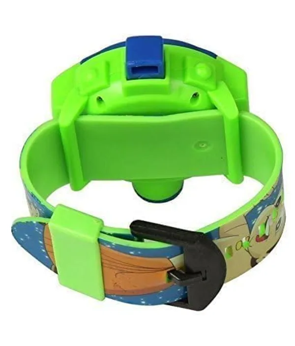 ZYVRA_Green_Faux_Leather_Digital_Watch_For_Unisex