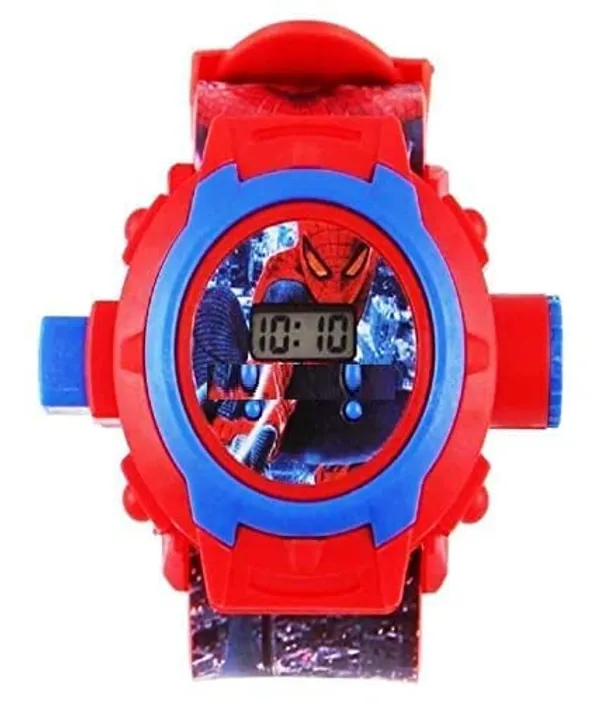 ZYVRA_Red_Faux_Leather_Analog_Watch_For_Unisex