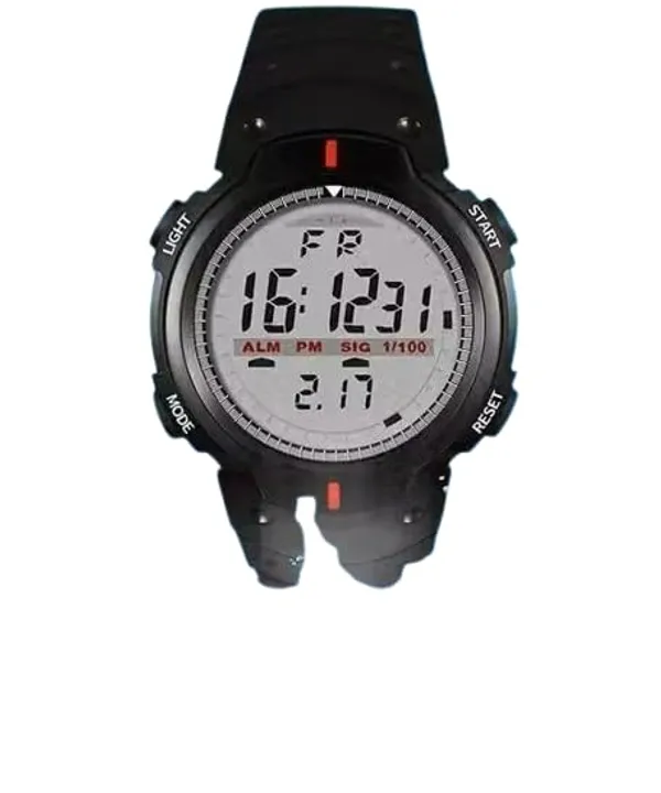 ZYVRA_Black_Faux_Leather_Digital_Watch_For_Unisex