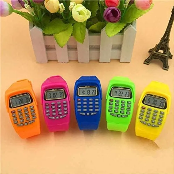 ZYVRA_Multicolor_Faux_Leather_Digital_Watch_For_Unisex