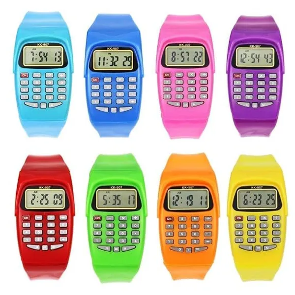 ZYVRA_Multicolor_Faux_Leather_Digital_Watch_For_Unisex