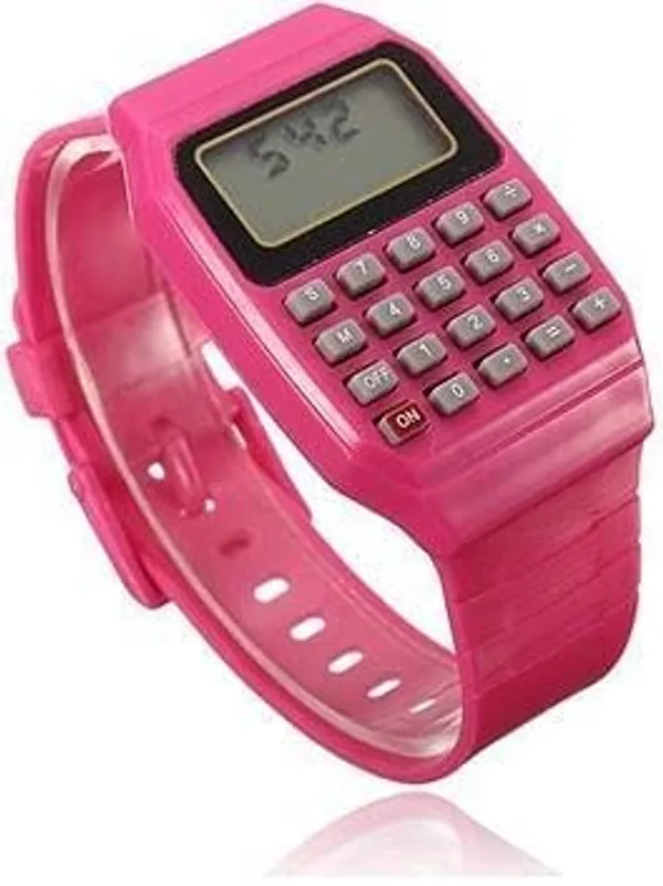 ZYVRA_Multicolor_Faux_Leather_Digital_Watch_For_Unisex