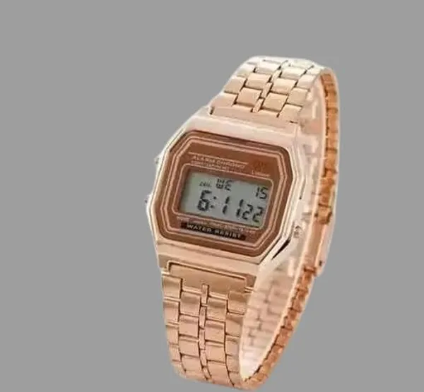 ZYVRA_Rose_GOld_Stainless_Steel_Digital_Watch_For_Unisex