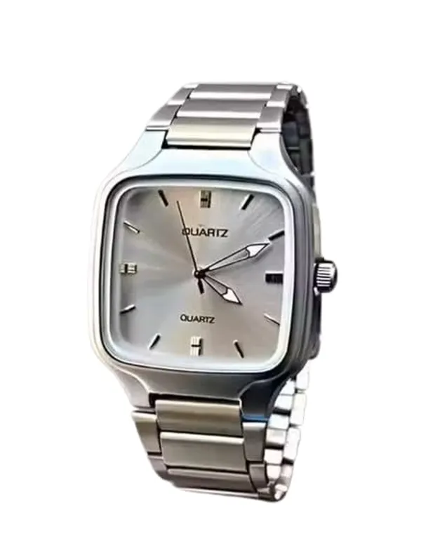 ZYVRA_Silver_Faux_Leather_Analog_Watch_For_Unisex